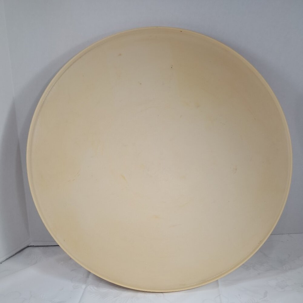 Vintage Rubbermaid Large Lazy Susan Revolving 15.5" Tray Turntable 2715 JFO 2717